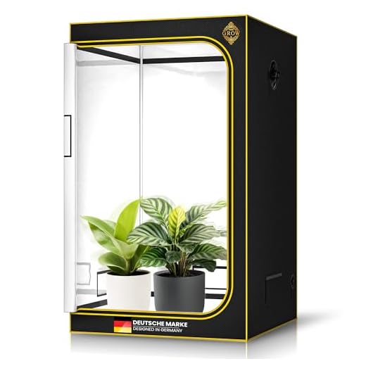 LIORQUE Digitales Thermometer Innen Hygrometer digital Thermo-Hygrometer mit Magnet, MIN/MAX- Aufzeichnungen Zimmerthermometer, inkl. Batterie, Weiß 13 THE GROW Edelweiss PRO Growzelt 300x150x200 cm, lichtdichte Growbox für Indoor-Pflanzen, PAR-White Innenfläche, 2000D Black-Armor, 16 mm Metallrahmen, SBS-Reißverschluss, Bodenwanne