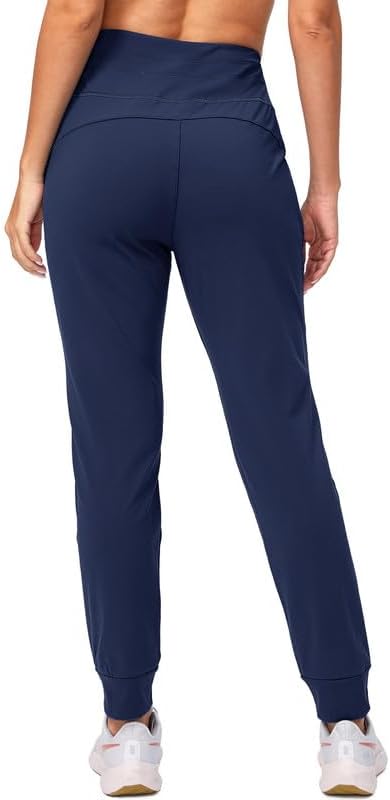 G Gradual Women's Fleece Lined Joggers High Waisted Water Resistant Thermal Winter Sweatpants Running Hiking Pockets - Image 3