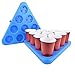 GoPong N-Ice Rack Freezable Beer Pong Rack Set, Includes 2-Racks, 3-Balls and Rules
