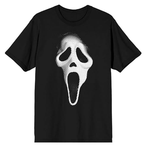 Ghost Face Dither Mask Unisex T-Shirt - Extra Large Black