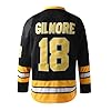 Happy Gilmore 18 Adam Sandler 1996 Black Ice Hockey Jersey Men S-5XL, Black, Large #3
