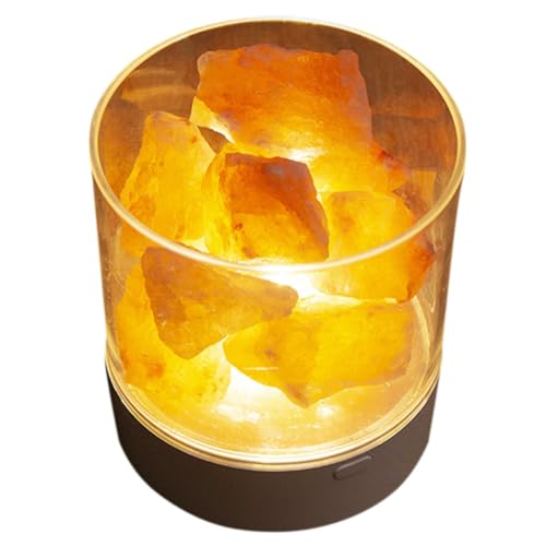 Veemoon Led Night Light Decorative Bowl Night Lamp for Bedroom Home Office and Living Room Calming Atmosphere Light Detailed Workmanship for Relaxation