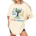 Just Be Yourself Shirt Women - Autism Awareness Tshirt - Special Education Teacher Tee - Spec Ed Shirts for Read Across America - Back to School Tshirts - Christmas Teacher Gift (Ivory-M)