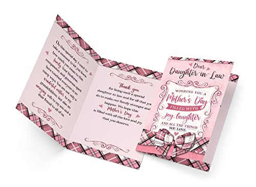 Mother's Day Card, Prime Greetings, Made In America, Eco-Friendly, Thick Card Stock With Premium Envelope 5In X 7.75In, Packaged In Protective Mailer (Daughter In Law) #TOP2