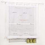 Material:100% Polyester, Voile, transparent