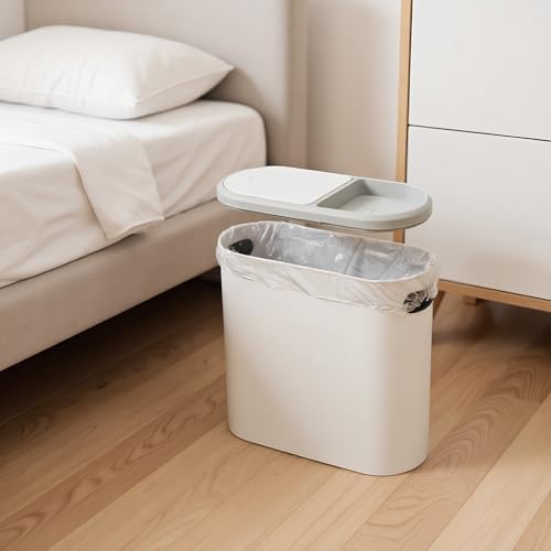 Papelera de basura interior para dormitorio y cuarto de baño moderno 7