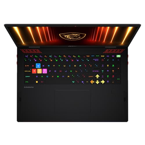 MSI Raider 18 HX AI 18" 120Hz UHD+ Gaming Laptop: Intel Core U9-285HX, NVIDIA Geforce RTX 5090, 64GB DDR5, 2TB NVMe SSD, Thunderbolt 5, Wi-Fi 7, Win 11 Pro: Black A2XWJG-069US - Notebook - Immagine 6