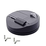 LED Fußdimmer 4-100W / HV-Halogen 40-250W Rund Schwarz CODE RL5600/LED + Aderendhülsen