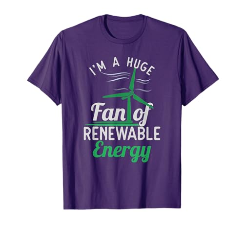 Green Alternative Energy design Sustainable Awareness T-Shirt