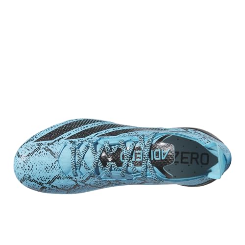 Image of Adidas Men's Adizero Electric Football Cleats, Bright Cyan /Black /Bright Cyan, 7 Medium