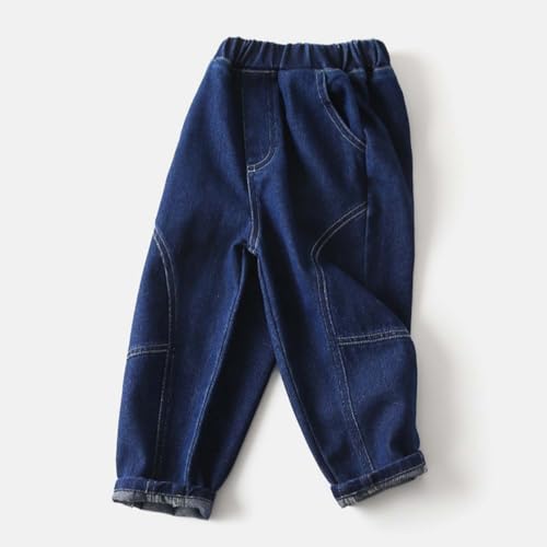 Boys Casual Denim Pants for Kids - Stylish Pocketed Long Trousers - Perfect for Daily Wear Beach School and4