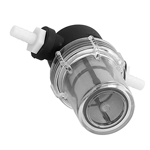 3/8 Schlauchtülle Inline-Sieb, Professionelles Inline-Wassersieb mit 150 Mikron / 100 Mesh-Filtersieb, 150 psi Kunststoff-Bier-T-Sieb für die Hausbrauerei, Wasser- und Bierfiltersystem