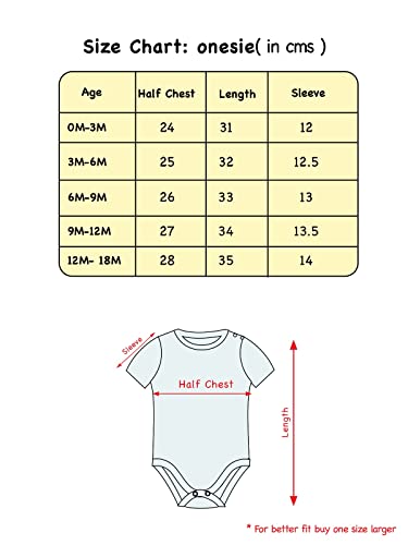 Image of Kidbea Baby Boys Onesie 3 Pcs set