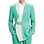 Mint Green White