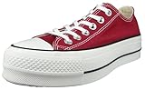 Converse - Chuck Taylor All Star Lift, zapatillas de doble suela para mujer, color Multicolor, talla 38.5 EU