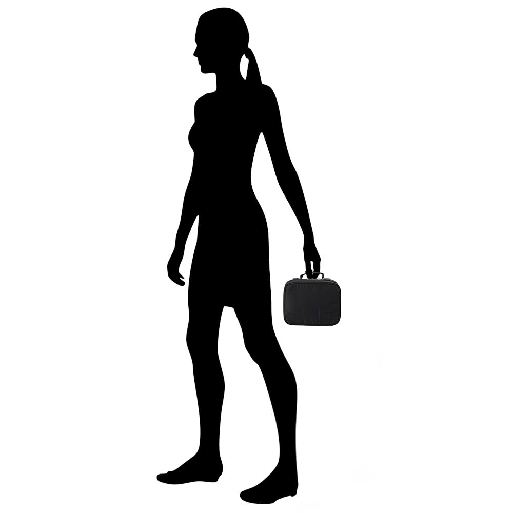 MANDARINA DUCK Bolsa de Maquillaje MD20 Vanity Bag Black Negro