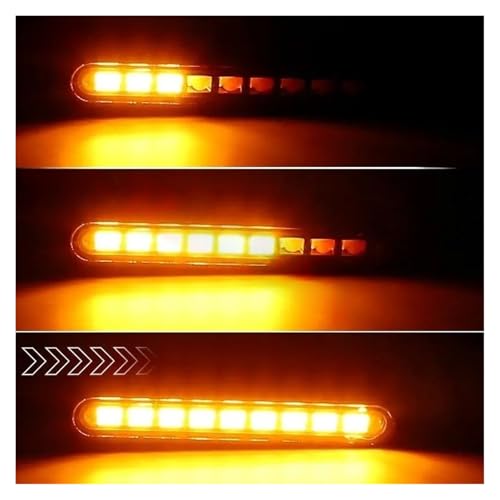 Luz de Señal de Giro para Moto con Efecto de Flujo Intermitente 5