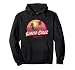 Retro Santa Cruz California Beach Sunset Pullover Hoodie
