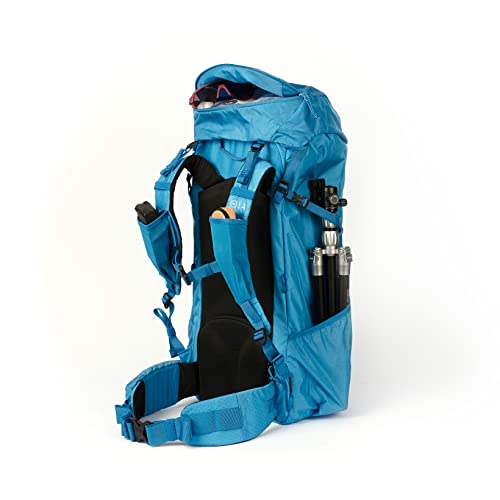 Strohl Ultra Light Camera Backpack - 45L Hiking Backpack & Camera Bag (Large Size In Blue) #TOP4