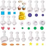RHLOVY 20 Pcs Cookie Cutters,Fondant Cak...