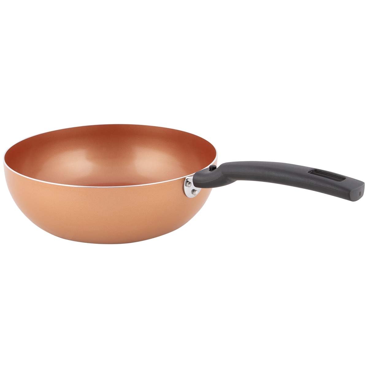 Poêle wok Bo-Camp Tellefson Ø 26 cm idéale pour cuisiner sur plaque induction