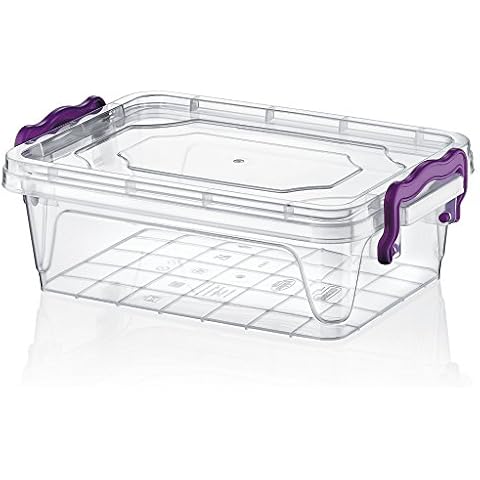 HOBBY LIFE 0.6 Litre Plastic Rectangular Multi-Box Set Cover