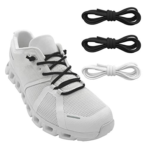 Image of 3 Pairs Elastic No Tie Shoe Laces, Stretch Bungee Laces
