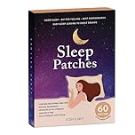 Ashania Sleep Patches, Sleep Patches for Adults, Upgraded Sleep Patches Set, Easy to Apply and Comfortable, Premium Ingredients, for Men and Women (60 Patches)
