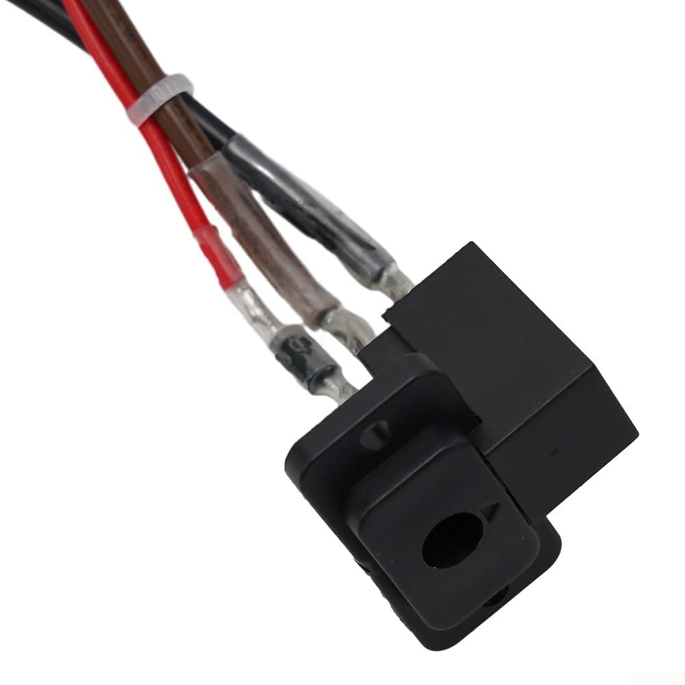 Kit di modifica auto elettrica per bambini con cablaggio completo e telecomando (RX37 12V A)