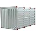 Produktbild Baucontainer Garage Container Lagercontainer Gerätecontainer Blechcontainer mit TÜV Größe (S) 3m x 2,2m x 2,2m