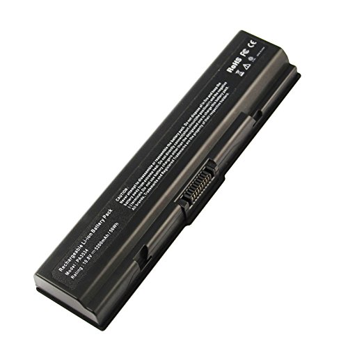 AC Doctor INC 5200mAh Battery for Toshiba Satellite A305-S6837 L305-S5875 L505-ES5018 A305-S6898 L201 Laptop Battery PA3533U-1BAS PA3682U-1BRS PA3793U-1BRS PABAS174