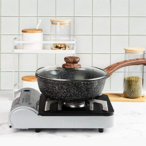 Wok induction en pierre de maifan de qualité supérieure et durable