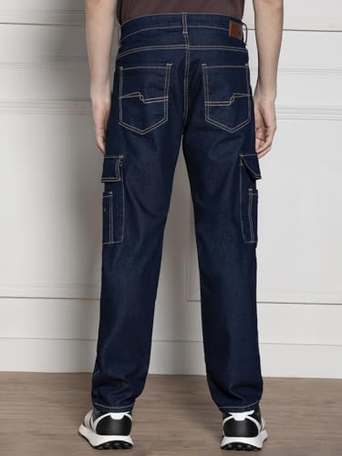 Image of Dennis Lingo Mens Cotton Relaxed Fit Jeans