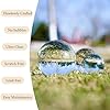 Bolas Cristal ZEERSHEE 60/80/100mm - Esferas Decorativas K9 Para Fuente Y Feng Shui