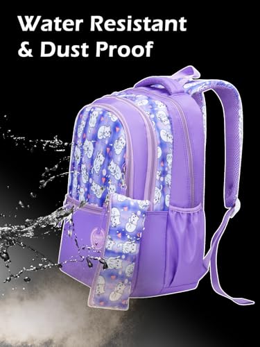 Image of Lavie Sport Whisker Backpack | 22 Liters | Rain Cover | Gift for Biys & Girls