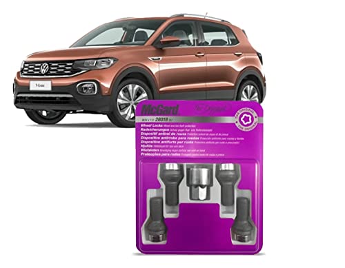 Parafuso Antifurto Mcgard original Kit de Roda c/porca chave segredo importado contra roubo e remoçã