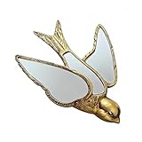 Yhsioaklo Espejos de Pared Decorativos – Decoración de Pared Hecha a Mano con Forma de de Resina | Dormitorio Sala de Estar Entrada Pasillo – Oficina en el hogar Guardería Armario Baño – Decoración d