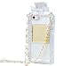 for iPhone7 Plus / iPhone8 Plus Case, Omio Perfume Bottle Cover with Necklace Neck Wrist Chain String Luxury Bling 3D Glitter Crystal Diamonds Rhinestone Shell for Apple iPhone 7 Plus/iPhone 8 Plus