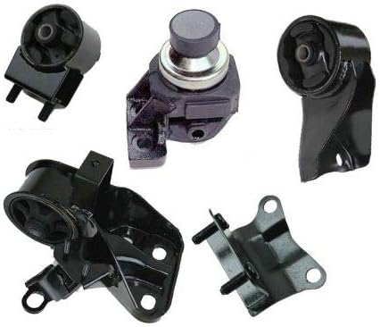 For 1993-1997 Ford Probe 2.5L MANUAL Trans Motor & Trans Mount Set 5PCS! : A6457, A6460, A6446, A6462, A6445 - K0514