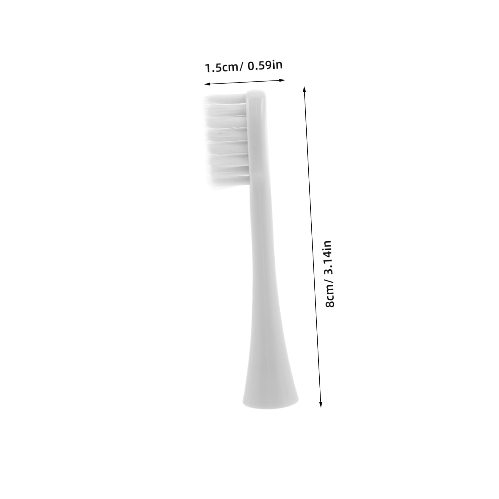 BESTYASH 3Pcs Electric Toothbrush Replacement Heads for Adults Compatible with Electric Toothbrushes Soft Bristles for Gentle Cleaning Reusable Toothbrush Accessories Easy to Replace