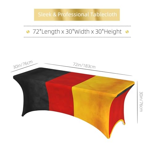 Nappe rectangulaire extensible facile à nettoyer motif Allemagne - 7