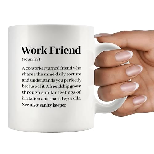 Taza de cerámica blanca 11 oz para oficina miniatura 7