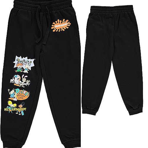 Jogger Nickelodeon garçon sweatpants imprimés motifs rétro taille 4-5 ans - 7