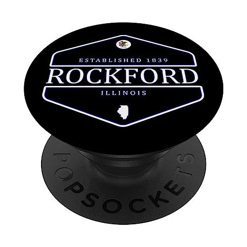 Rockford Illinois - Rockford IL PopSockets Swappable PopGrip