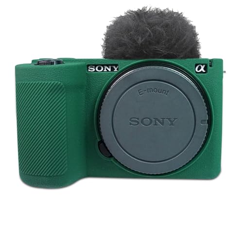 Funda Protectora de Silicona para Sony ZV-E10 II Verde