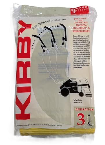 Kirby Generation Bag, 197389 (9 Pack)