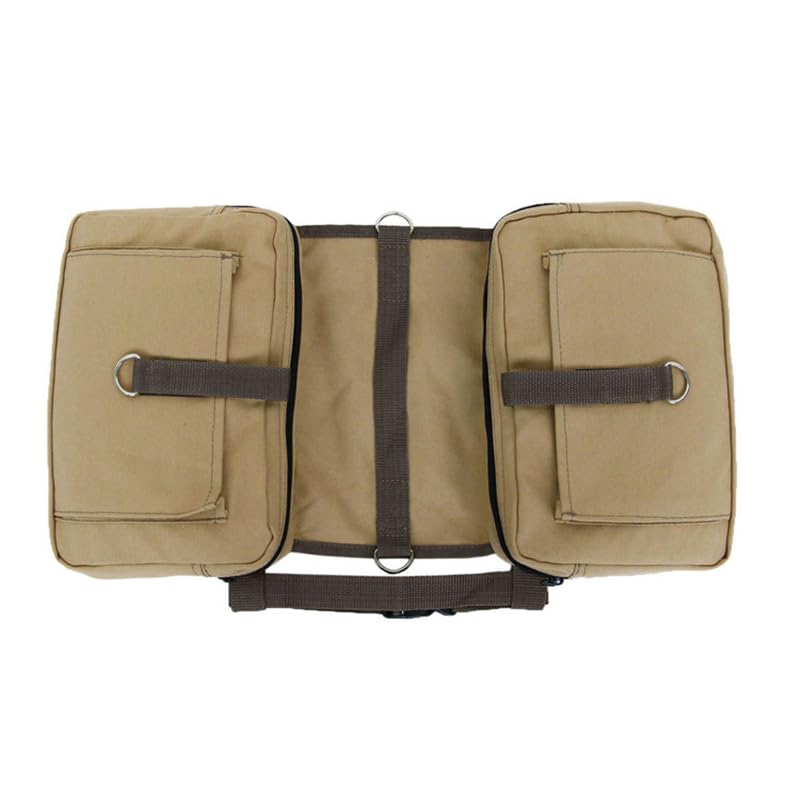 Mochila para Perro, arnés Ligero para Camping, Bolsa de sillín para Perros, Paquete de Perro, Mochila para Perros medianos y Grandes, Senderismo, Camping, Viajes