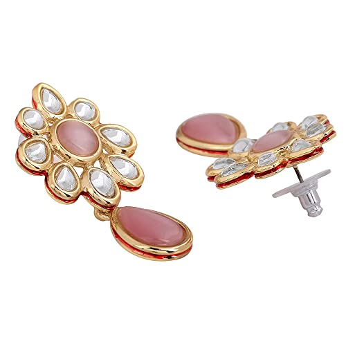 Plated Kundan Choker Necklace Set