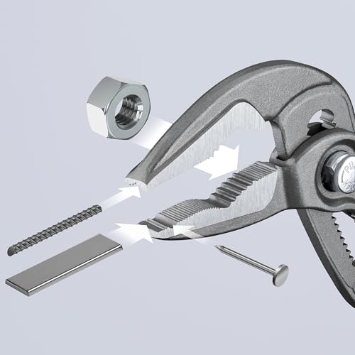 KNIPEX Cobra ES soluciona el agarre en espacios estrechos con su diseño esbelto 5