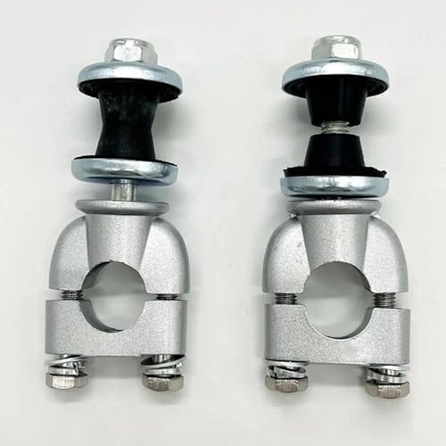 Élévateurs de guidon de moto : fixations anti-vibrations 22mm